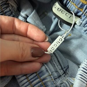 Gucci Toddler Denim Shorts